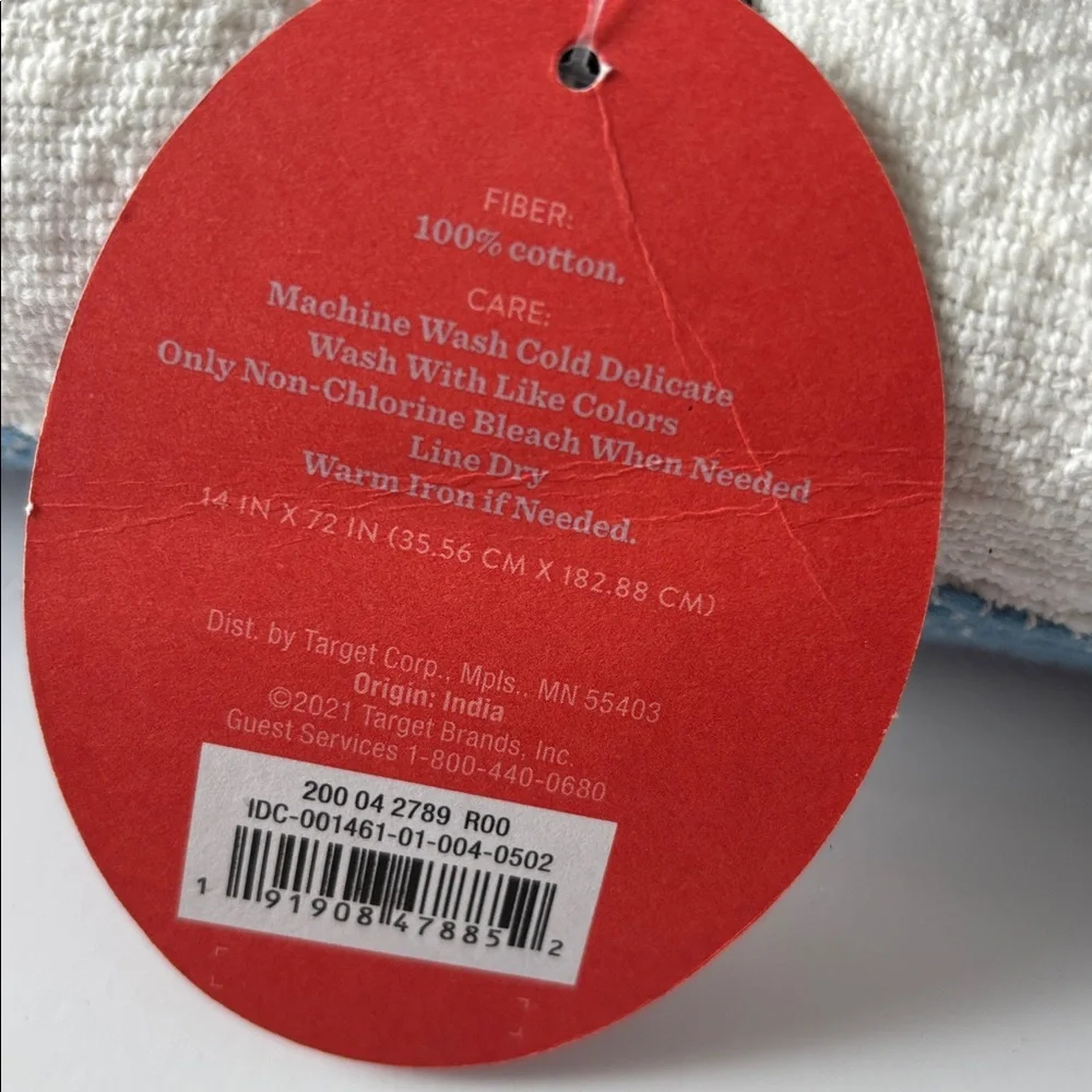 Opalhouse Cotton Preppy Striped Table Runner